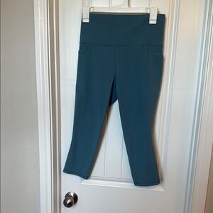 Athleta Blue Leggings Premium Activewear